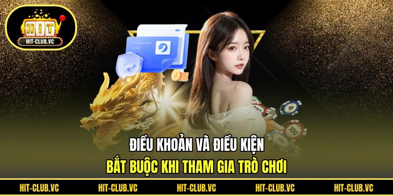 Điều khoản và điều kiện bắt buộc khi tham gia trò chơi